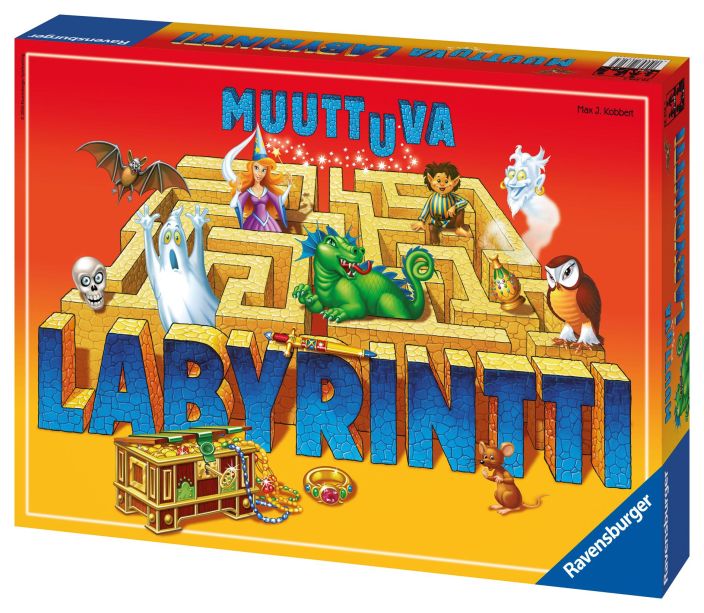 Muuttuva Labyrintti Tyonna kaytavia, siirra pelinappuloita, etsi aarteita. Toisinaan saatat tormata lohikaarmeeseen tai jopa