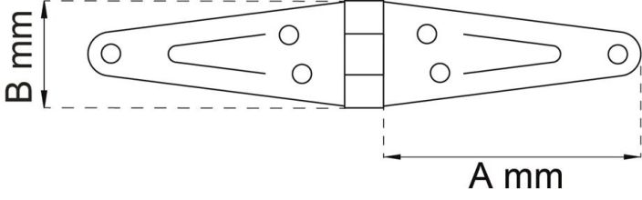 A-Sarana 714 messinkitapilla 115x47mm