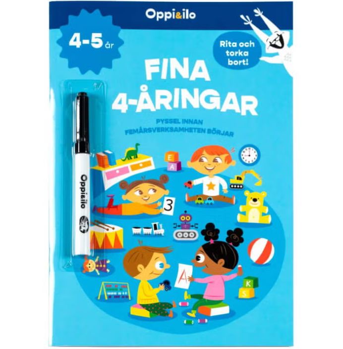 Oppi&ilo Fiffiga 4- aringar pysselbok Oppi&ilo Fiffiga 4- aringar pysselbok