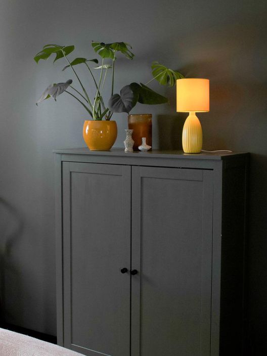 PR Home Uno Pöytävalaisin Keltainen 37cm tuotekuva 3
