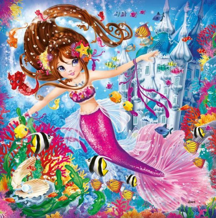 Ravensburger Charming Mermaids tuotekuva 1