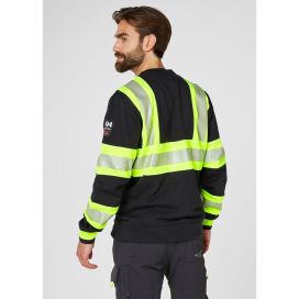 Helly Hansen Work Wear Icu Huomio Collegepaita kelt/musta