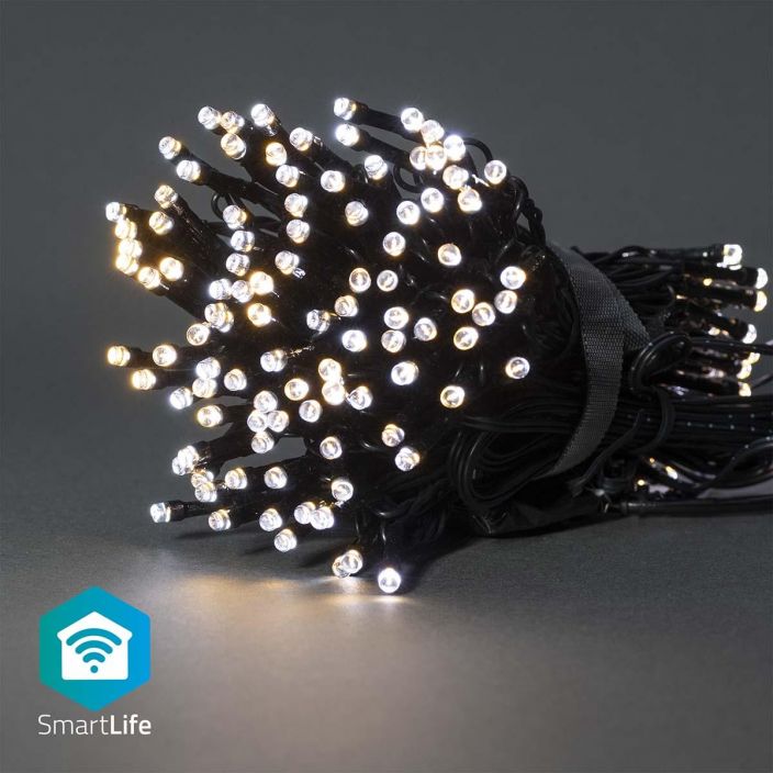 Nedis SmartLife Koristeellinen LED 20,0m Tama 20 metria pitka alykas Wi-Fi-valokoynnos on helppokayttoinen ja tuo kotisi