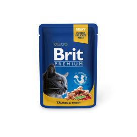 Brit Premium Brit Premium Cat lohi-taimen kastikkeessa 100 g