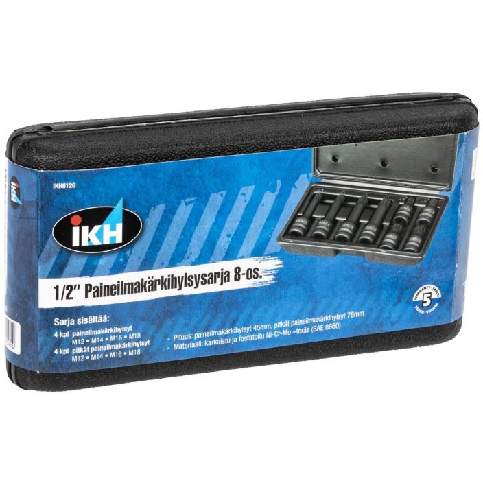 TAHTIHYLSYSARJA XZN 1/2&quot; M12-M18 8-OS. IKH6126