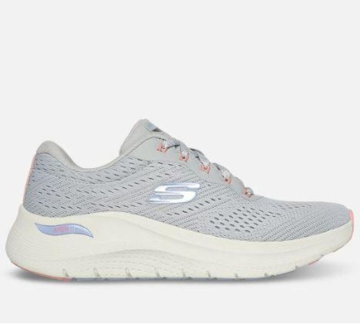 Skechers naisten Arch Fit 2.0 - Big League Harmaa Tutustu eleganttiin ja alykkaaseen Arch Fit -malliin, joka tarjoaa