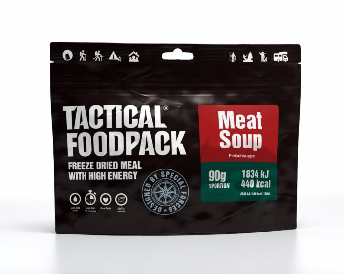 Tactical Foodpack lihakeitto 90g retkiateria