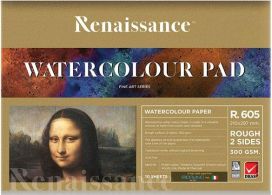 Renaissance vesivärilehtiö 300g, A4