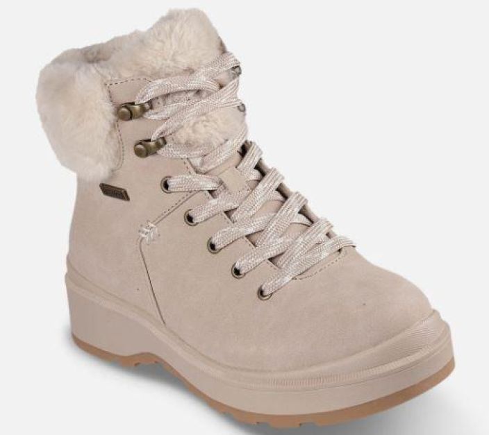 Skechers naisten Park City - Waterproof - Natural Valmistaudu talveen lampimin ja kuivin jaloin Skechers Park City