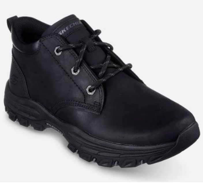 Skechers miesten Relaxed Fit: Knowlson - Ramhurst musta Knowlson - Ramhurst -kengassa yhdistyy tyylikkyys ja vertaansa