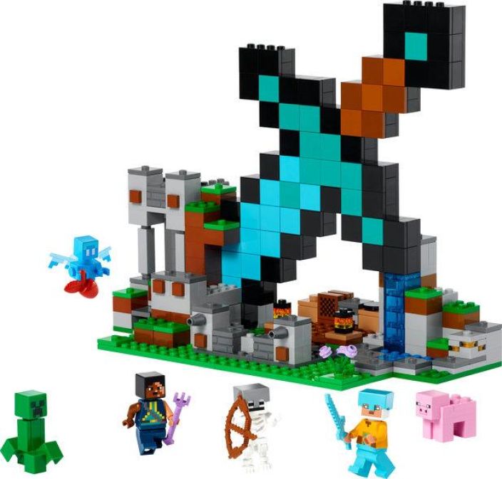 Lego Minecraft Miekkavartio