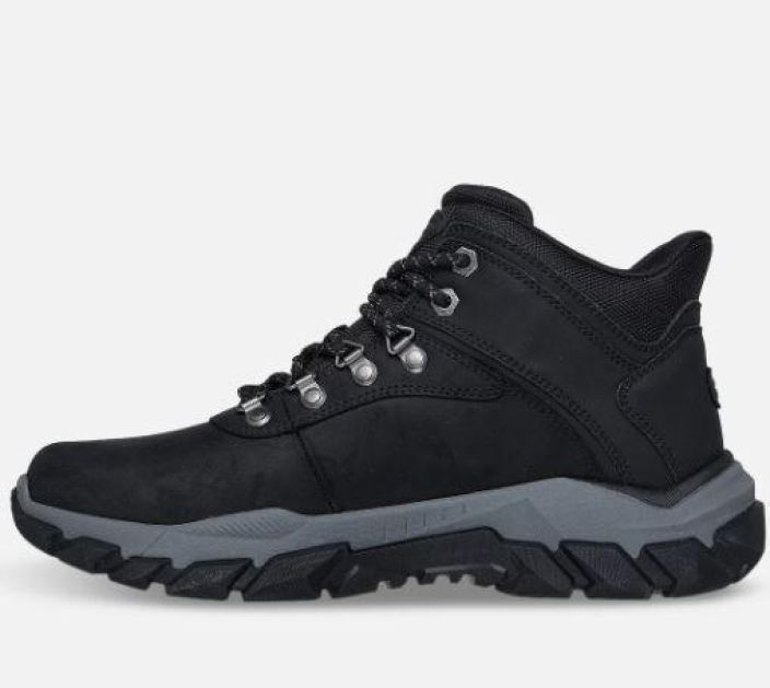 Skechers miesten Relaxed Fit: Slip-ins: Santoro - Relic - Waterproof - Musta tuotekuva 2