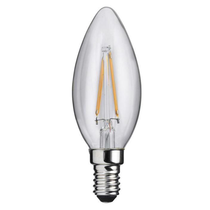 CLASSIC LED 2W E14 KIRKAS KYNTTILA