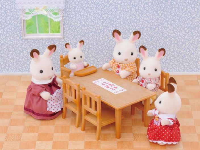 Sylvanian families Ruokapöytäsetti tuotekuva 2