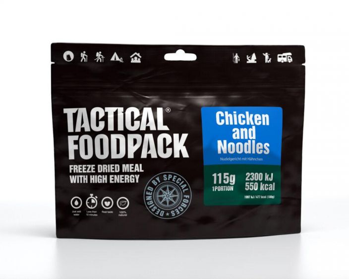 Tactical Foodpack Kana-nuutelivuoka 115g retkiateria