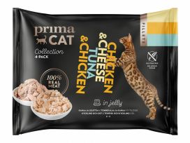 PrimaCat PrimaCat Fillets Kana/juu & Ton/kana hyyt 4 x 50 g