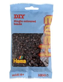 Hama-Helmet Midi 1000kpl ruskea
