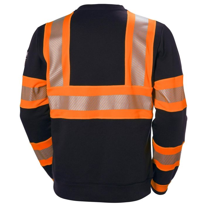 Helly Hansen Work Wear Icu Huomio Collegepaita oranssi /Harmaa