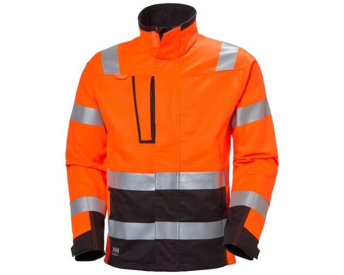 Helly Hansen Workwear takki alna 2.0 fl.oranssi lk3 Alna 2.0 -takissa on kaksi etutaskua seka kaksi rintataskua YKK