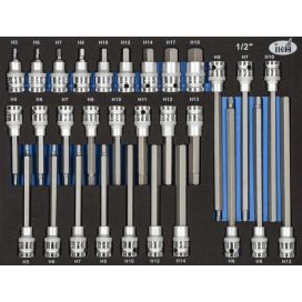 IKH KUUSIOKOLOKÄRKIHYLSYSARJA 30-OS. 1/2" MM  L