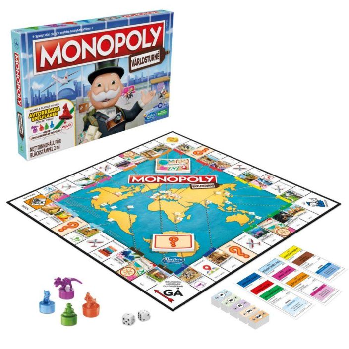 MONOPOLY MATKUSTA MAAILMANYMPARI (SE)