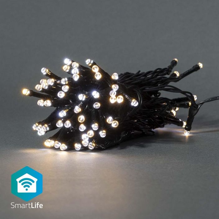 Nedis SmartLife Koristeellinen LED 5,0m Tama 5 metria pitka alykas Wi-Fi-valokoynnos on helppokayttoinen ja tuo kotisi