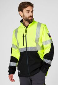 Helly Hansen Work Wear Icu Huomio Softshell Kuoritakki keltainen