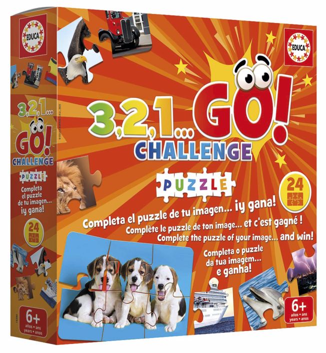 EDUCA 3,2,1 CHALLENGE-GO PUZZLE