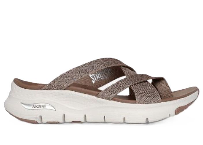 Skechers naisten Arch Fit sandal - New Beginning Mocha tuotekuva 4