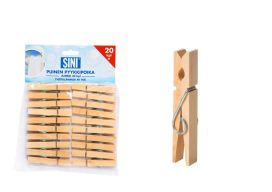 Sini Puinen pyykkipoika 20 kpl