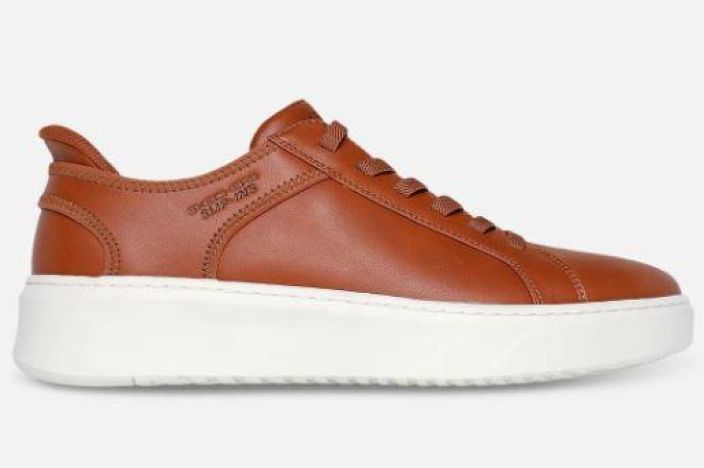 Skechers Miesten Slip-ins: Court Break - Double Vented - Brown tuotekuva 1 Skechers Miesten Slip-ins: Court Break - Double Vented - Brown tuotekuva 1