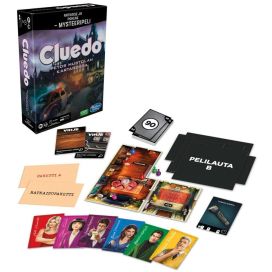 Hasbro Games Cluedo Petos Mustolan kartanossa FI