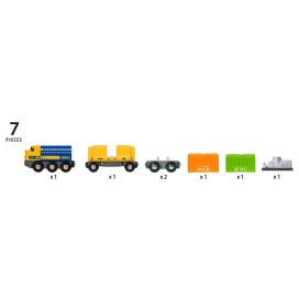 Brio Kolmen vaunun tavarajuna