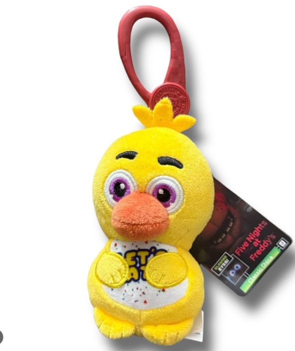 Five Nights at Freddy's Classic Chica Avaimenpera Avaimenpera, laukkukoriste- tai ihan mihin vaan! Five Nights at Freddy's Classic Chica Avaimenpera Avaimenpera, laukkukoriste- tai ihan mihin vaan!