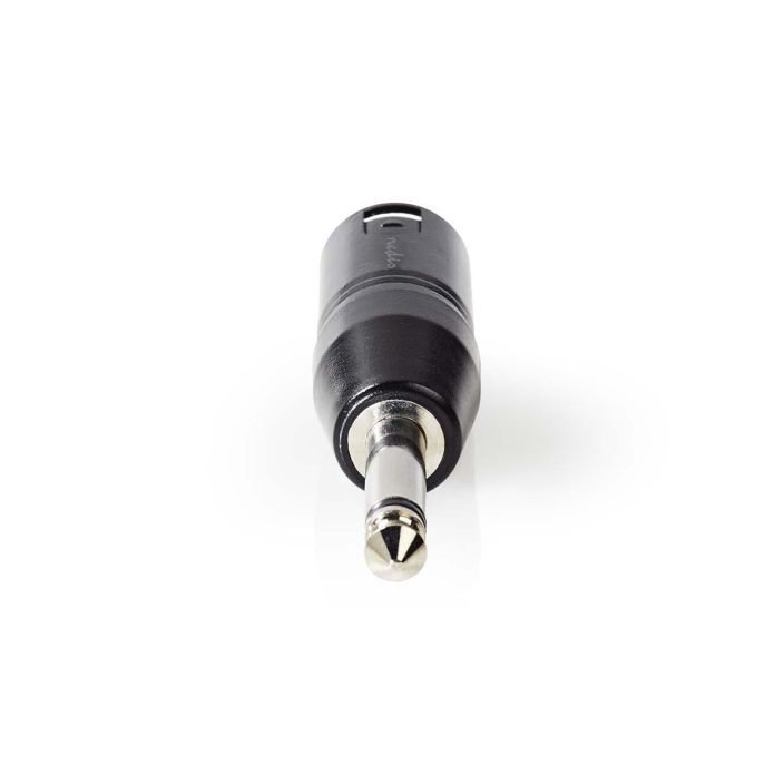 Nedis XLR-Sovitin, Mono Uros – Uros, 6,35 mm  Musta tuotekuva 2