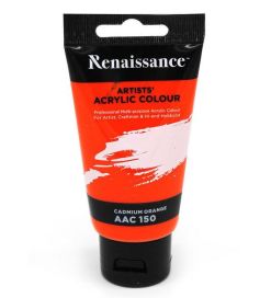 Renaissance akryylimaali 75ml, Cadmium Orange