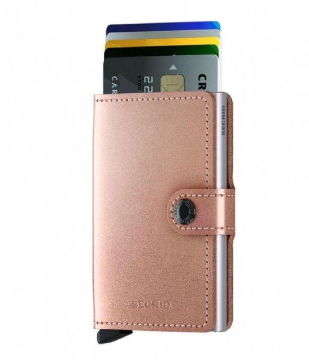 Secrid Miniwallet Metallic Rose Rose