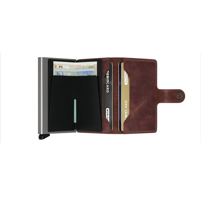 Secrid Miniwallet Vintage Cognac-Brown tuotekuva 2 Secrid Miniwallet Vintage Cognac-Brown tuotekuva 2