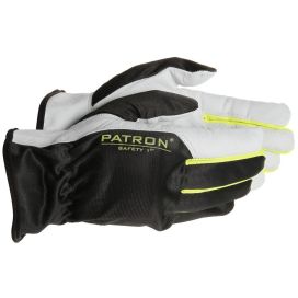 PATRON Patron TYÖKÄSINEET  NAHKAA AVORAN.