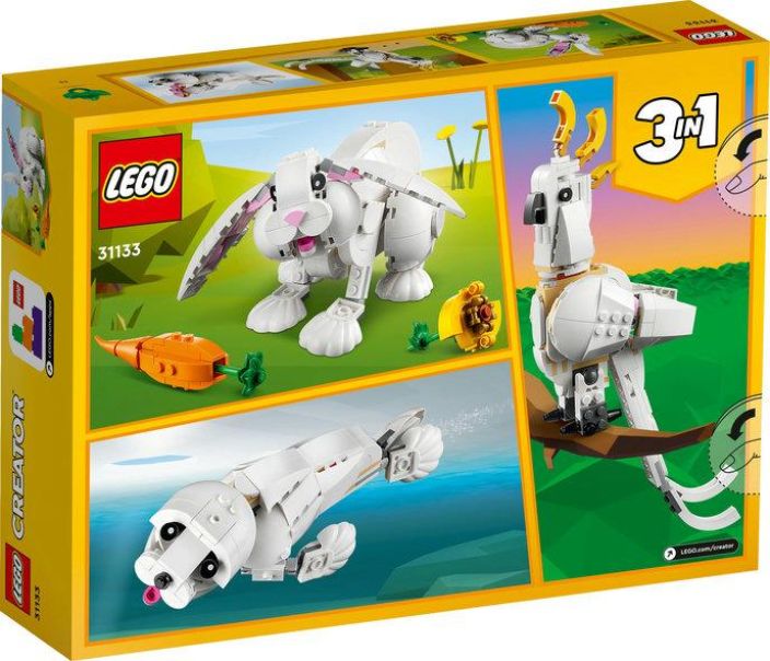 Lego Creator Valkoinen kani 31133 tuotekuva 3