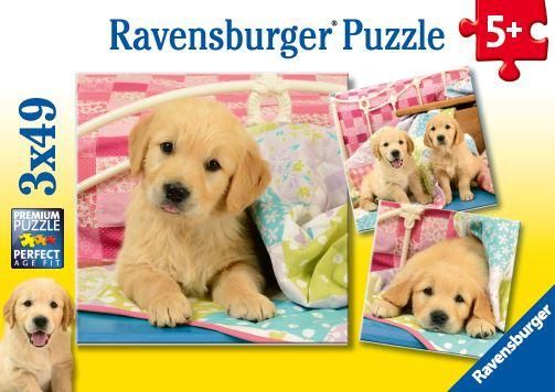 Ravensburger cute puppy dogs Ravensburgerin lasten palapelien avulla on hauskaa opetella tunnistamista, loogista paattelya,