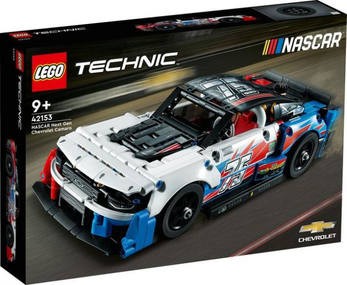 Lego Technic NASCAR® Next Gen Chevrolet Camaro ZL1 • NASCAR®-kerailyesine – Yli 9-vuotiaille kilpa-autofaneille on luvassa