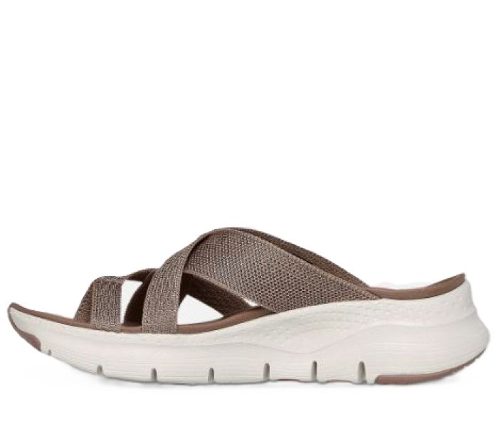 Skechers naisten Arch Fit sandal - New Beginning Mocha tuotekuva 3