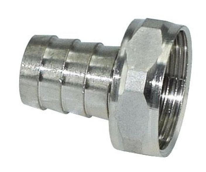 Letkuliitin 3/4&quot;-16 kromattu