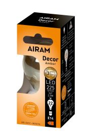 Airam Airam Led-Decor amber E14 220lm
