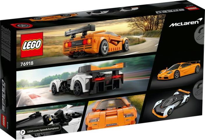 Lego Speed Champions McLaren Solus GT &amp; McLaren F1 LM