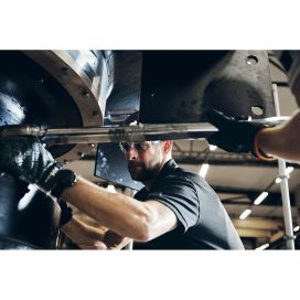 Helly Hansen Work Wear Kensington Tech Polo-Paita Musta