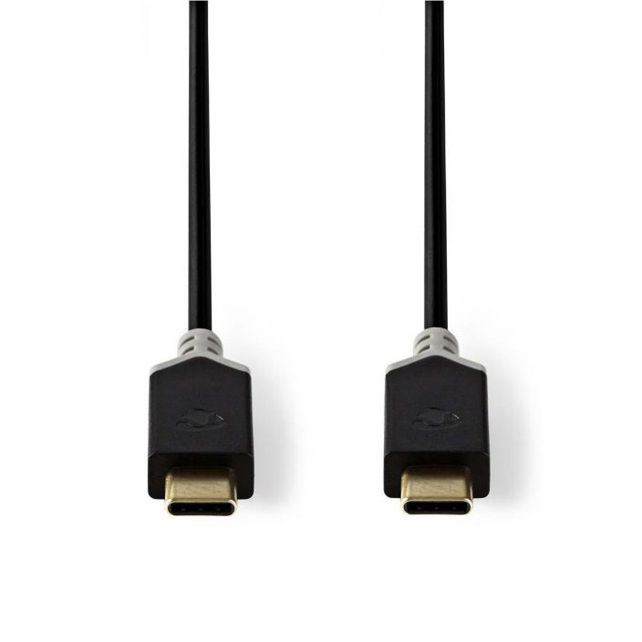 Nedis USB 3.1 (GEN 1) USB-C Uros -USB-C Uros kaapeli 1M Yhdista mobiililaitteet PC- tai MacBook-tietokoneeseen USB C 3.1