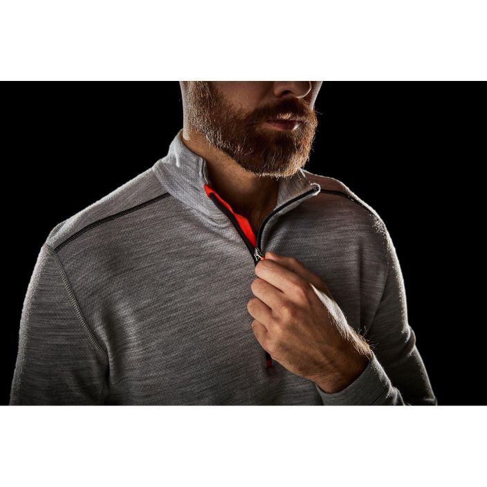 Helly Hansen Lifa Merino Half harmaa aluspaita tuotekuva 5