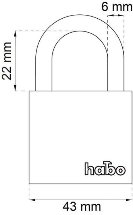 Rippulukko Habo 703-40